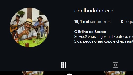 Instagram @obrilhodoboteco